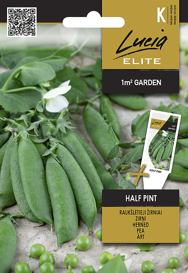 RAUKŠLĖTIEJI ŽIRNIAI HALF PINT